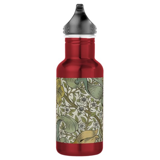 William Morris Spring Thicket Classic Pattern Waterfles (Rechts)