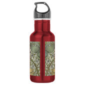 William Morris Spring Thicket Classic Pattern Waterfles (Achterkant)