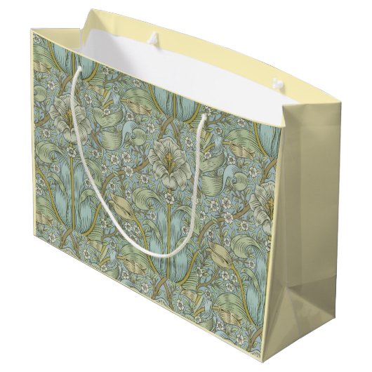 William Morris  Spring Thicket met Geel Groot Cadeauzakje (Achterkant Gekanteld)