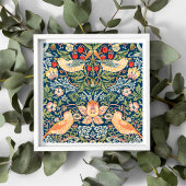 William Morris Square poster Aardbei