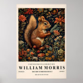 William Morris Squirrel Print Botanical (Voorkant)