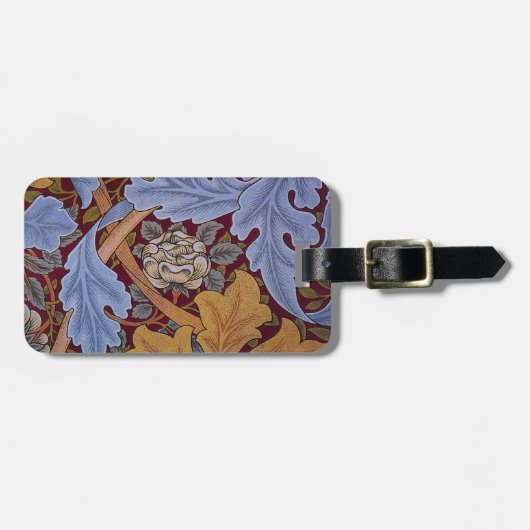 William Morris St James Acanthus Wallpaper Bagagelabel (Voorkant horizontaal)