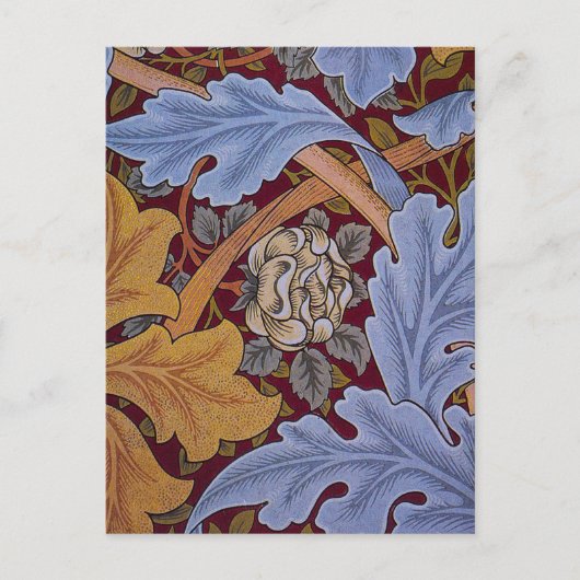 William Morris St James Acanthus Wallpaper Briefkaart (Voorkant)