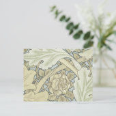 William Morris St James Acanthus Wallpaper Briefkaart (Staand voorkant)