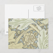 William Morris St James Acanthus Wallpaper Briefkaart (Voorkant / Achterkant)