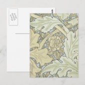 William Morris St James Acanthus Wallpaper Briefkaart (Voorkant / Achterkant)