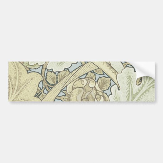 William Morris St James Acanthus Wallpaper Bumpersticker (Voorkant)