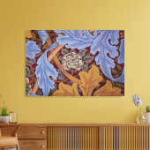 William Morris St James Acanthus Wallpaper Canvas Afdruk (Insitu (Woonkamer))