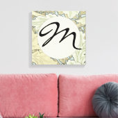 William Morris St James Acanthus Wallpaper Canvas Afdruk (Insitu (Woonkamer))