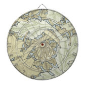 William Morris St James Acanthus Wallpaper Dartbord (Voorkant)