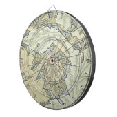 William Morris St James Acanthus Wallpaper Dartbord (Voorkant Rechts)