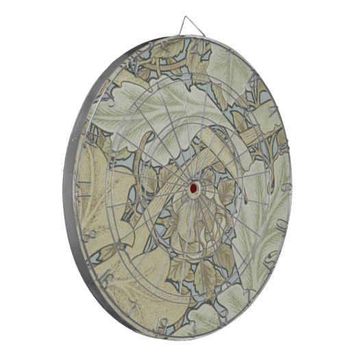 William Morris St James Acanthus Wallpaper Dartbord (Voorkant Links)
