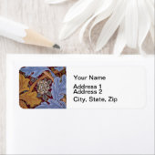 William Morris St James Acanthus Wallpaper Etiket (Insitu)