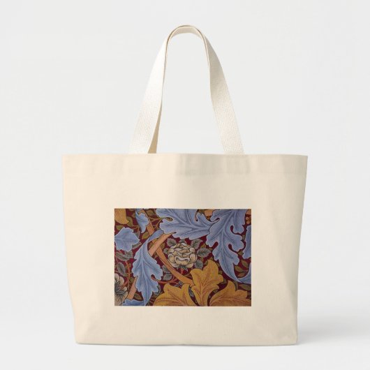 William Morris St James Acanthus Wallpaper Grote Tote Bag (Voorkant)
