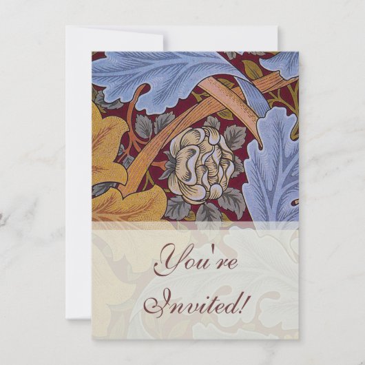 William Morris St James Acanthus Wallpaper Kaart (Voorkant)