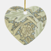 William Morris St James Acanthus Wallpaper Keramisch Ornament (Achterkant)
