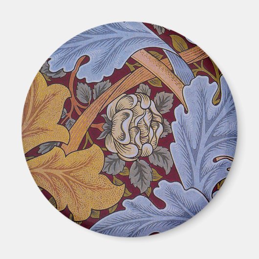 William Morris St James Acanthus Wallpaper Magneet (Voorkant)