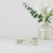 William Morris St James Acanthus Wallpaper Mini Visitekaartje (Staand voorkant)