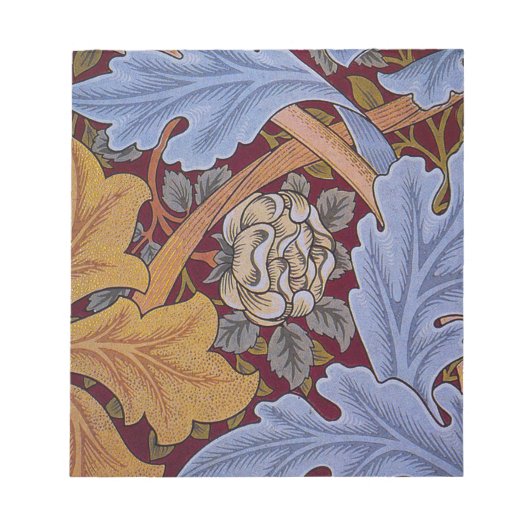 William Morris St James Acanthus Wallpaper Notitieblok (Voorkant)