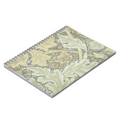 William Morris St James Acanthus Wallpaper Notitieboek (Linkerzijde)