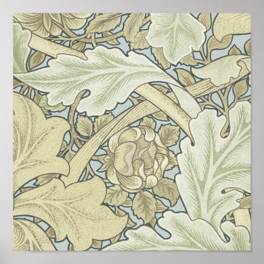 William Morris St James Acanthus Wallpaper Poster (Voorkant)