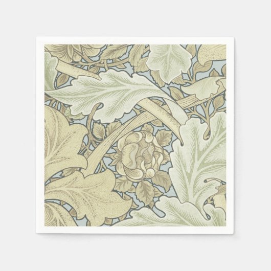 William Morris St James Acanthus Wallpaper Servetten (Voorkant)