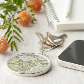 William Morris St James Acanthus Wallpaper Sleutelhanger (Zijkant)