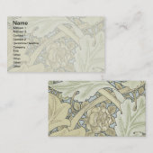 William Morris St James Acanthus Wallpaper Visitekaartje (Voorkant / Achterkant)