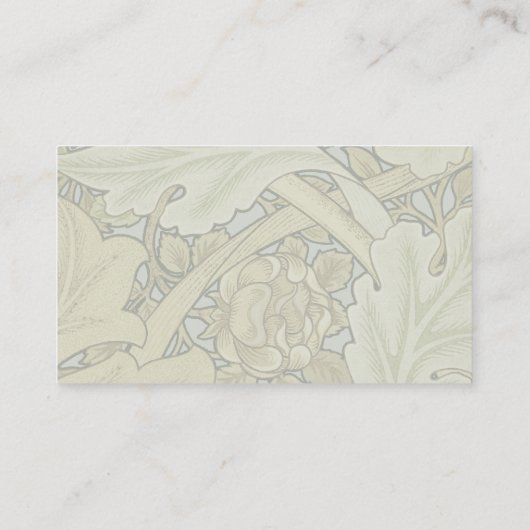 William Morris St James Acanthus Wallpaper Visitekaartje (Achterkant)