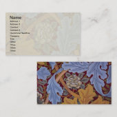 William Morris St James Acanthus Wallpaper Visitekaartje (Voorkant / Achterkant)