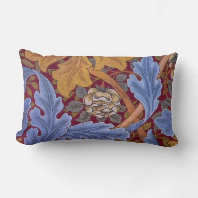 William Morris St. James  Damask Kussen (Voorkant)