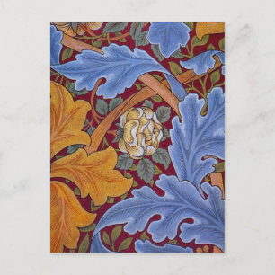 William Morris St. James  Floral Design Briefkaart
