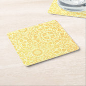 William Morris St. James Place Ceiling Paper Kartonnen Onderzetters (Schuin)