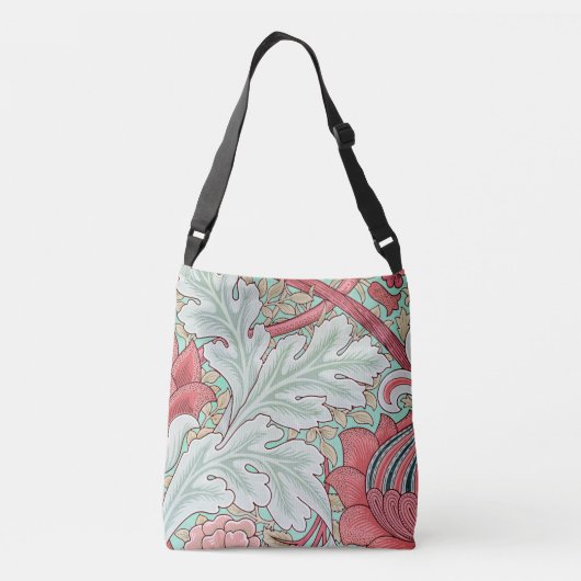 William Morris 'St James' Print Crossbody Tas (Achterkant)