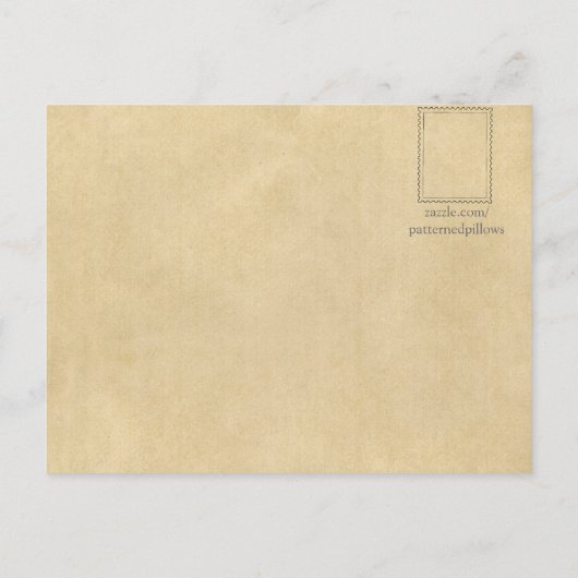 William Morris St. James Wallpaper Pattern Briefkaart (Achterkant)