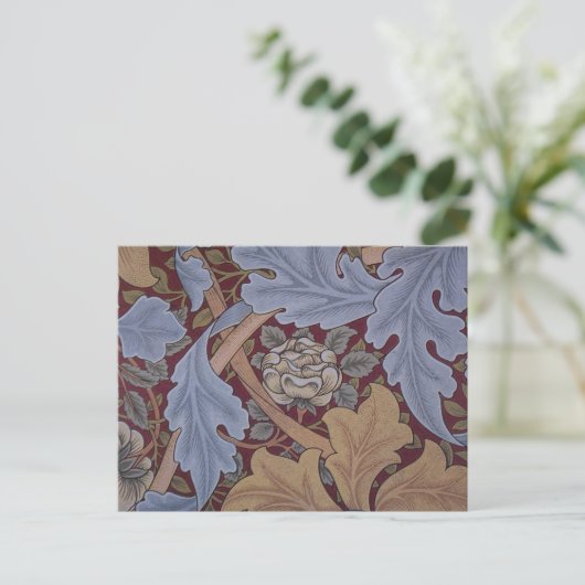 William Morris St. James Wallpaper Pattern Briefkaart (Staand voorkant)