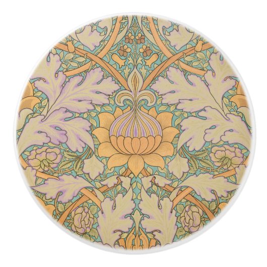 William * Morris St John's Palace Keramische Knop (Voorkant)