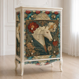 William Morris Stijl Art Nouveau Eenhoorn Tissuepapier