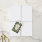 William Morris stijl bloemendeken voor jou Cadeaulabel (Met Touw)