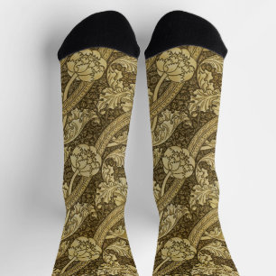 William Morris stijl Florence bloemrijke wandtapij Sokken