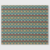 William Morris stijl patroon Cadeaupapier (Vlak)