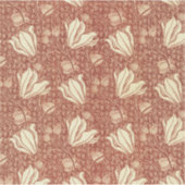 William Morris stijl Red Lily bloempatroon Sticker (Voorkant)