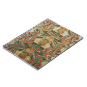 William Morris stijl Roze Groene Botanisch Notitieboek (Linkerzijde)