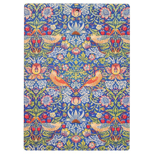 William Morris Strawberry beroemd schilderij Klembord (Achterkant)