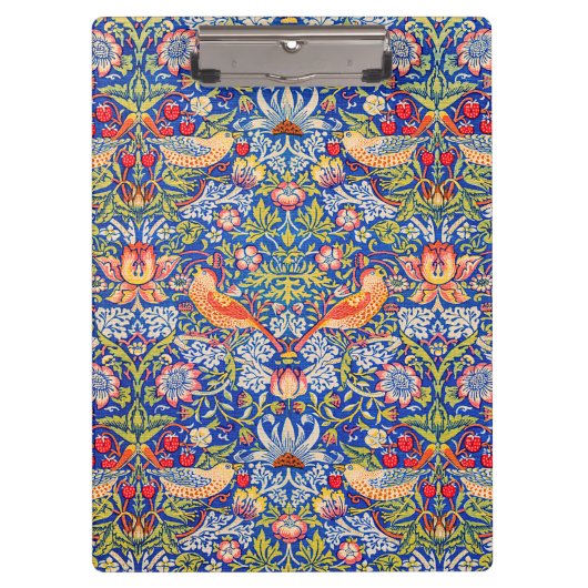 William Morris Strawberry beroemd schilderij Klembord (Voorkant)