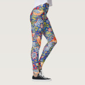 William Morris Strawberry beroemd schilderij Leggings (Rechts)