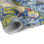 William Morris Strawberry dief vogel Cadeaupapier (Rol Hoek)