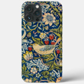 William Morris Strawberry dief vogel Case-Mate iPhone Case (Achterkant)