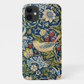 William Morris Strawberry dief vogel Case-Mate iPhone Case (Achterkant)
