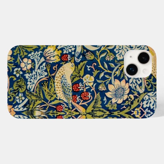 William Morris Strawberry dief vogel Case-Mate iPhone Case (Achterkant (horizontaal))